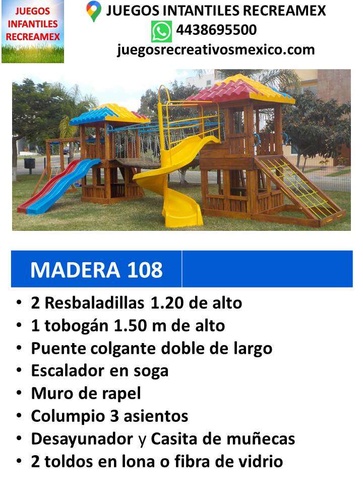 modulo de madera 108